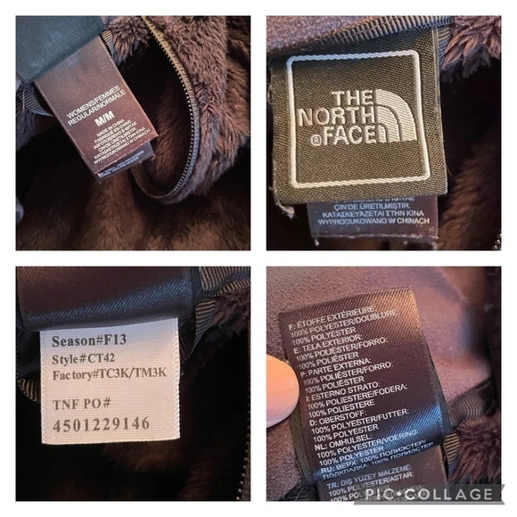 The North Face Women's Shadow Luxe Osito Fleece Jacket Black - Picture 2 of 8